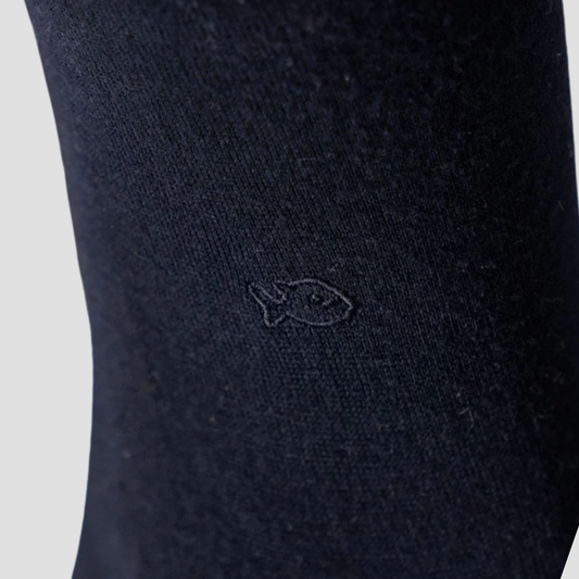 Calcetín liso de hombre