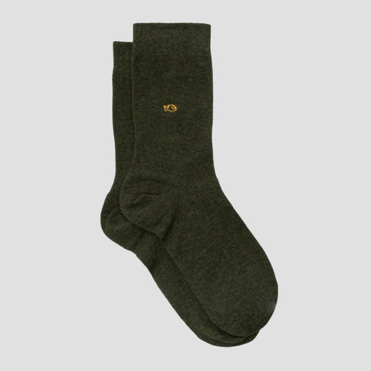 Calcetín liso de hombre