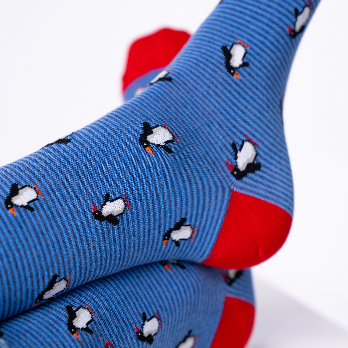 Calcetín de hombre con estampado de animales