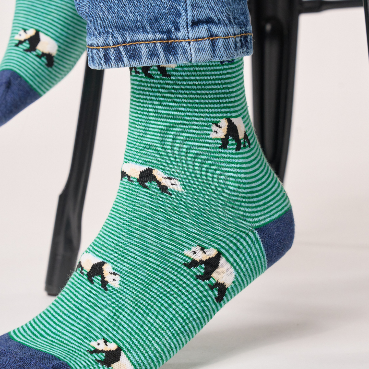Calcetín de hombre con estampado de animales