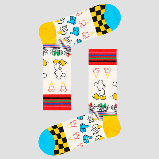 Calcetín de hombre con estampado