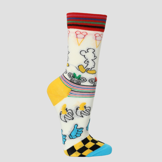 Calcetín de hombre con estampado