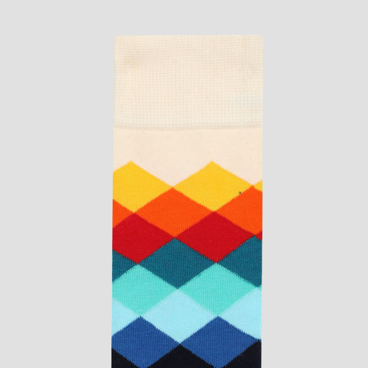 Calcetín de hombre con estampado