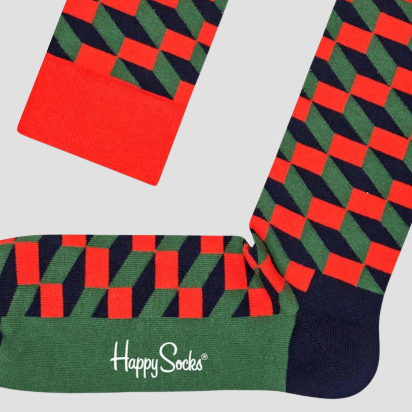 Calcetín de hombre con estampado