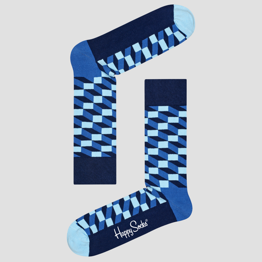 Calcetín de hombre con estampado