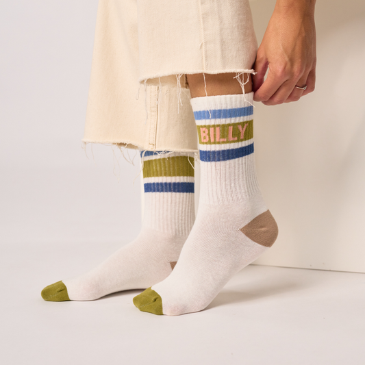 Calcetín de mujer con estampado