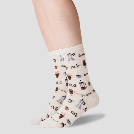 Calcetín de mujer con estampado