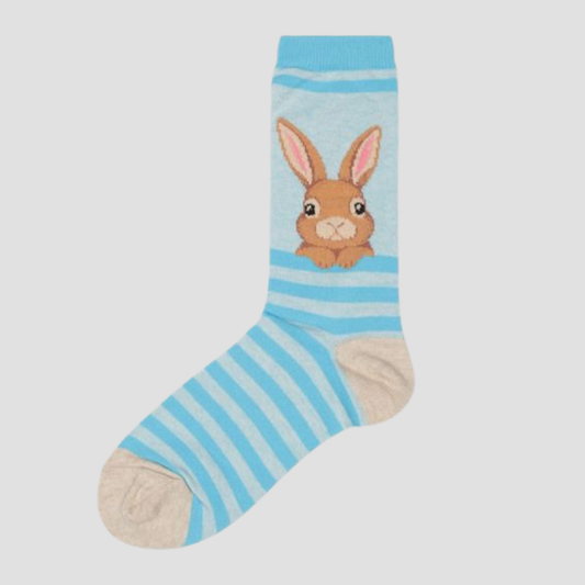 Calcetín de mujer con estampado