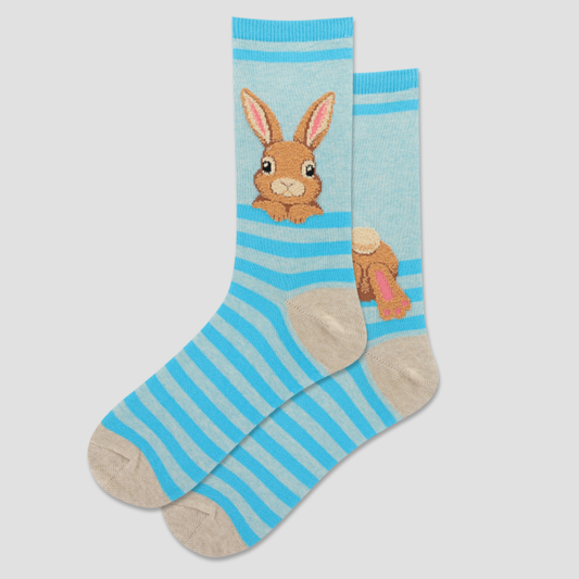 Calcetín de mujer con estampado