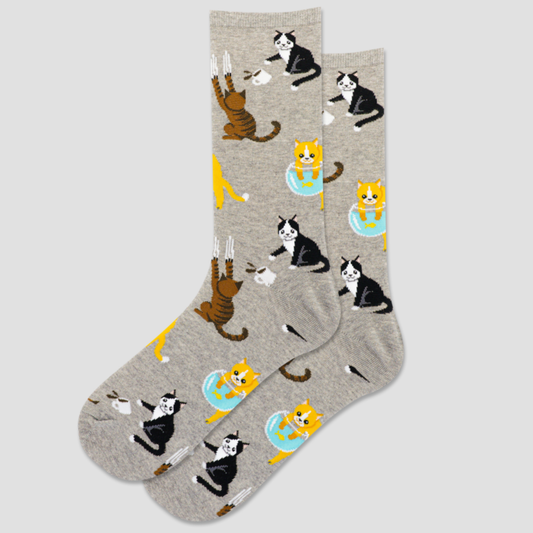 Calcetín de hombre con estampado