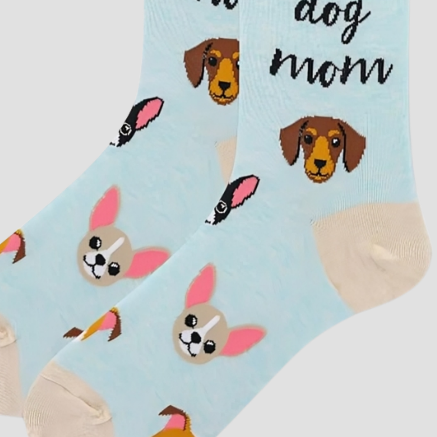 Calcetín de mujer con estampado