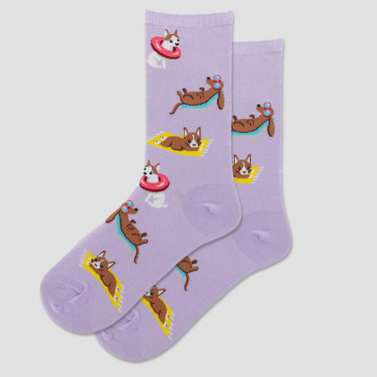 Calcetín de hombre con estampado