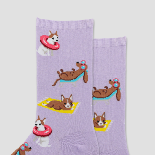 Calcetín de hombre con estampado