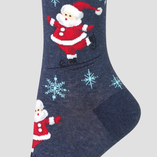 Calcetín de mujer con estampado