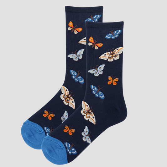 Calcetín de mujer con estampado