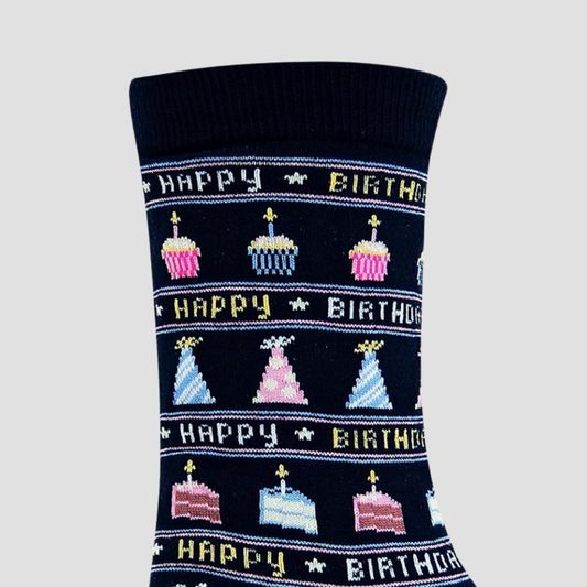 Calcetín de hombre con estampado