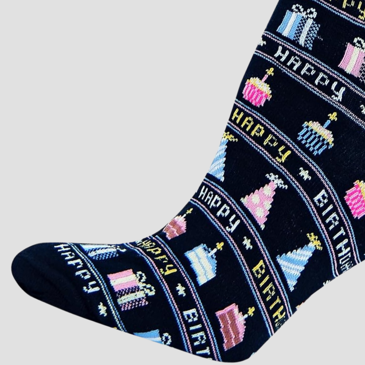 Calcetín de hombre con estampado