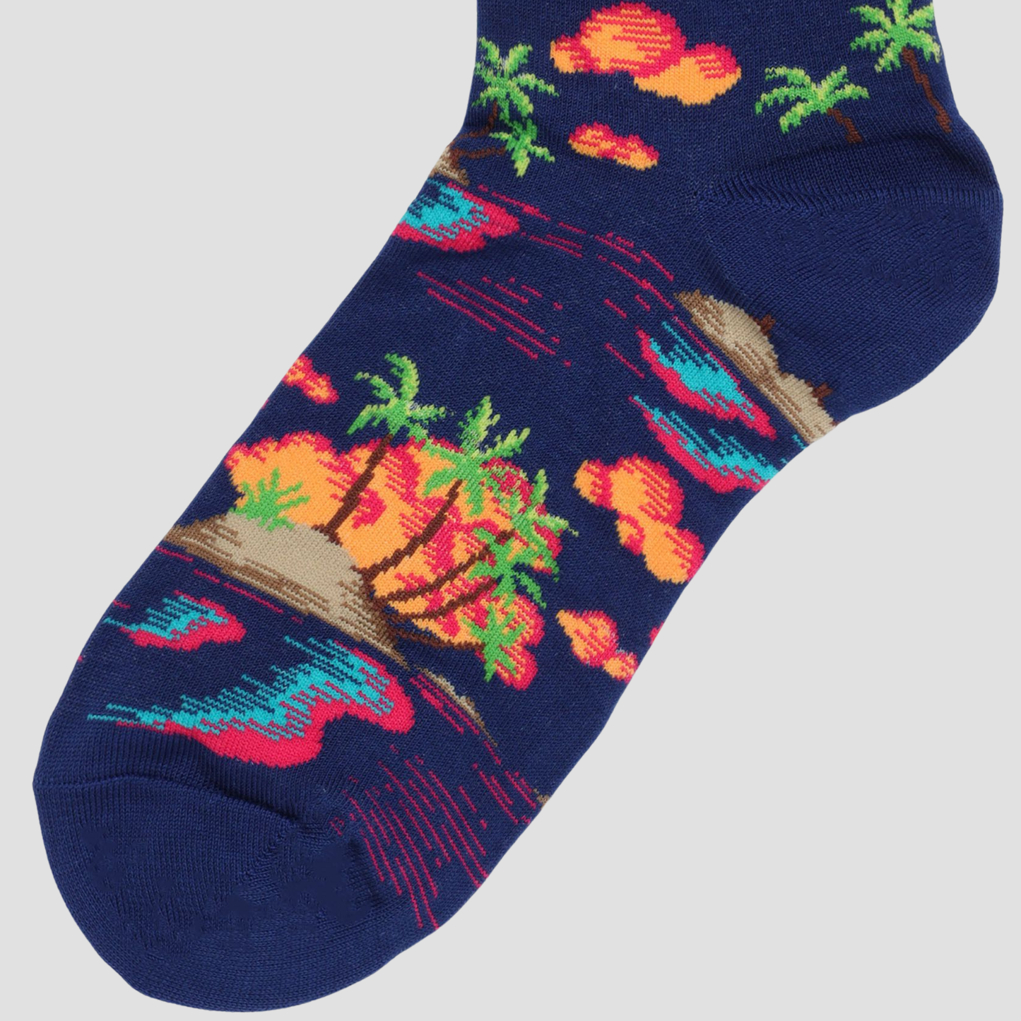 Calcetín de hombre con estampado