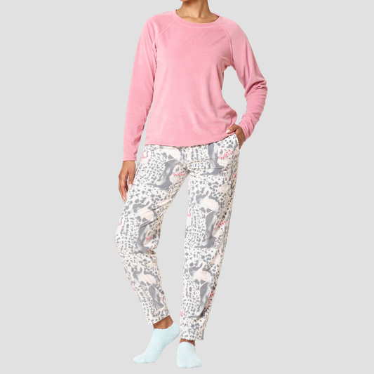 Pijama de mujer con estampado