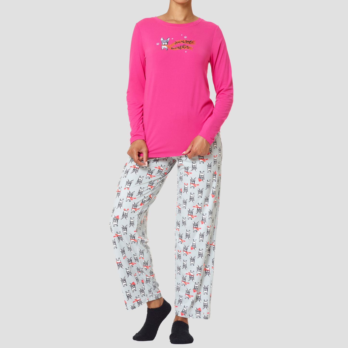 Pijama de mujer con estampado