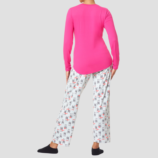 Pijama de mujer con estampado