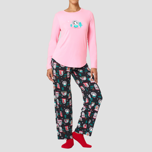 Pijama de mujer con estampado