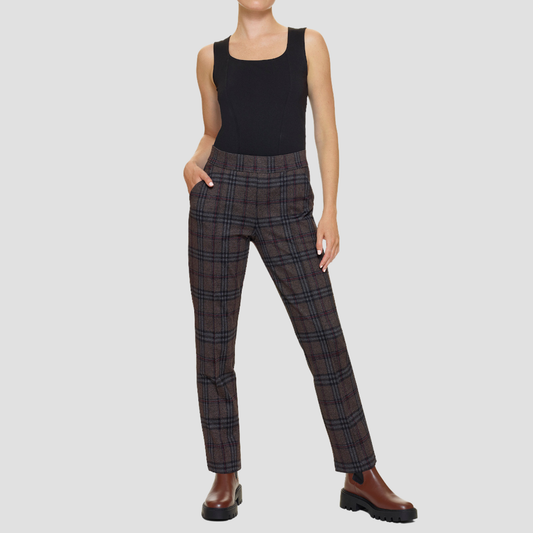 Legging con estampado de cuadros