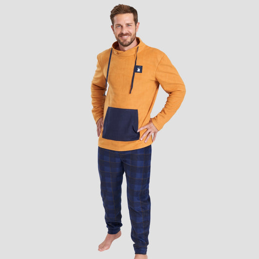 Set pijama afelpada para hombre