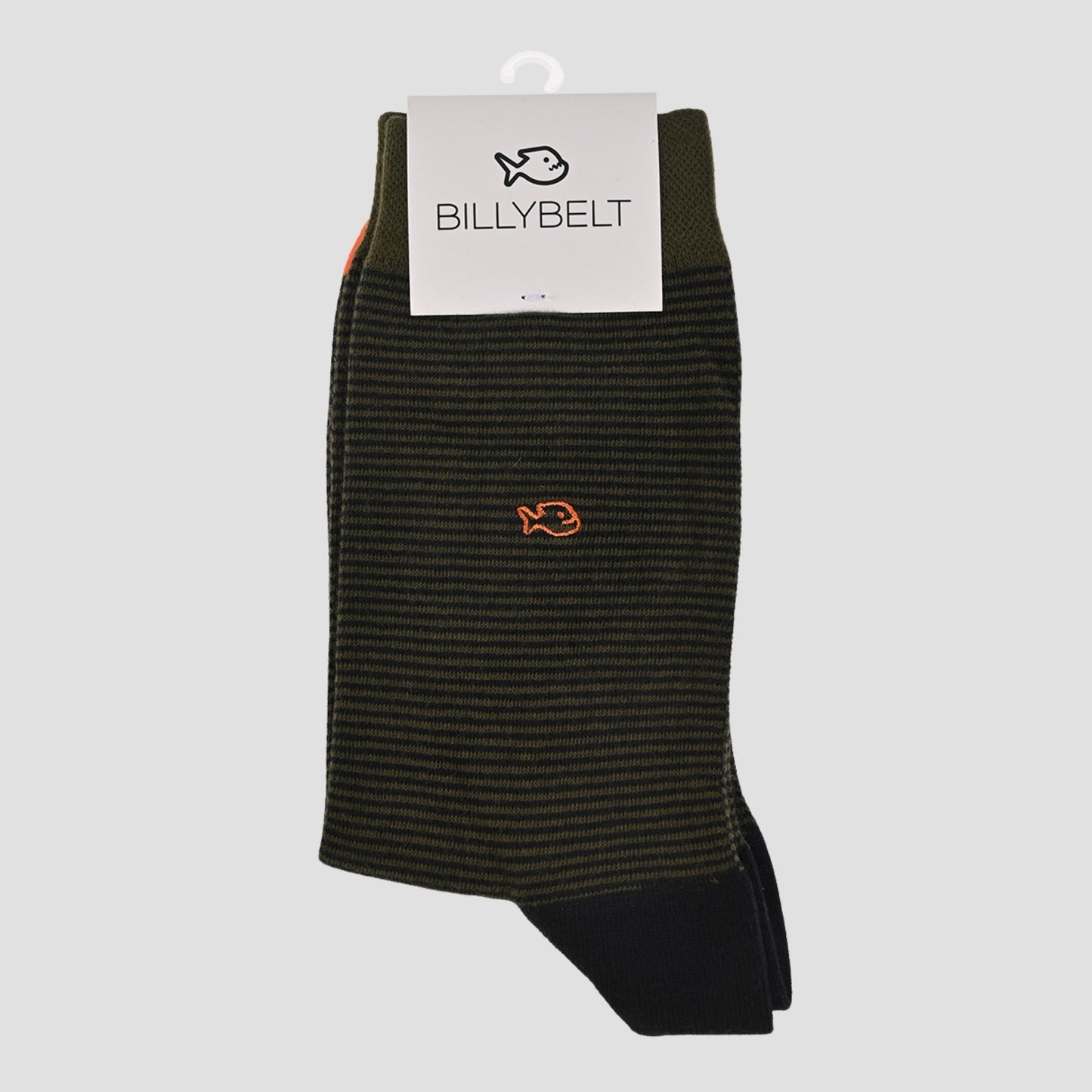 Calcetín de hombre con estampado de rayas