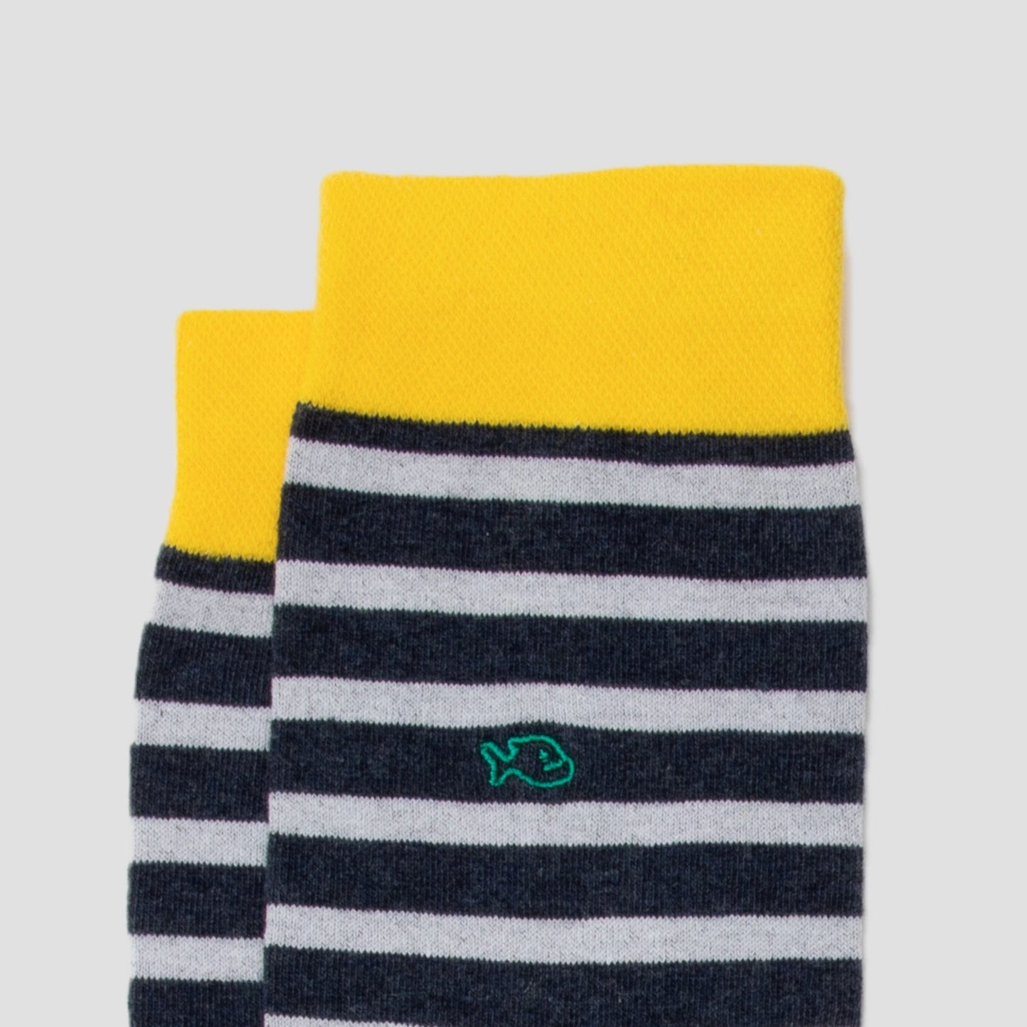 Calcetín de hombre con estampado de rayas