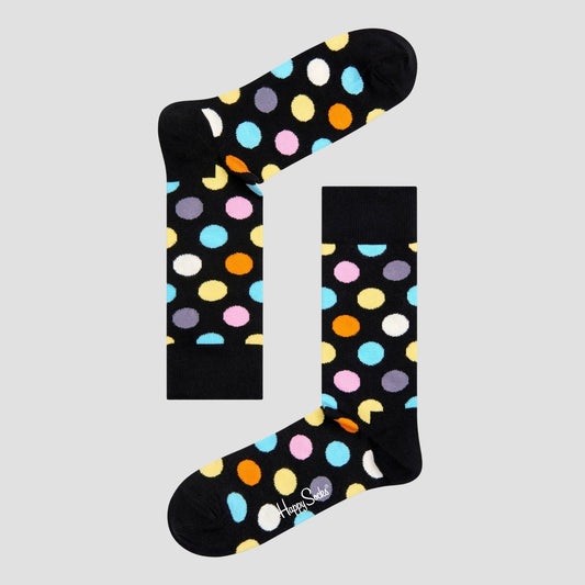 Calcetín de hombre con estampado de puntos