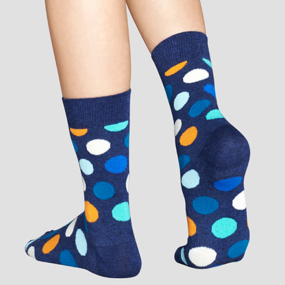 Calcetín de hombre con estampado de puntos