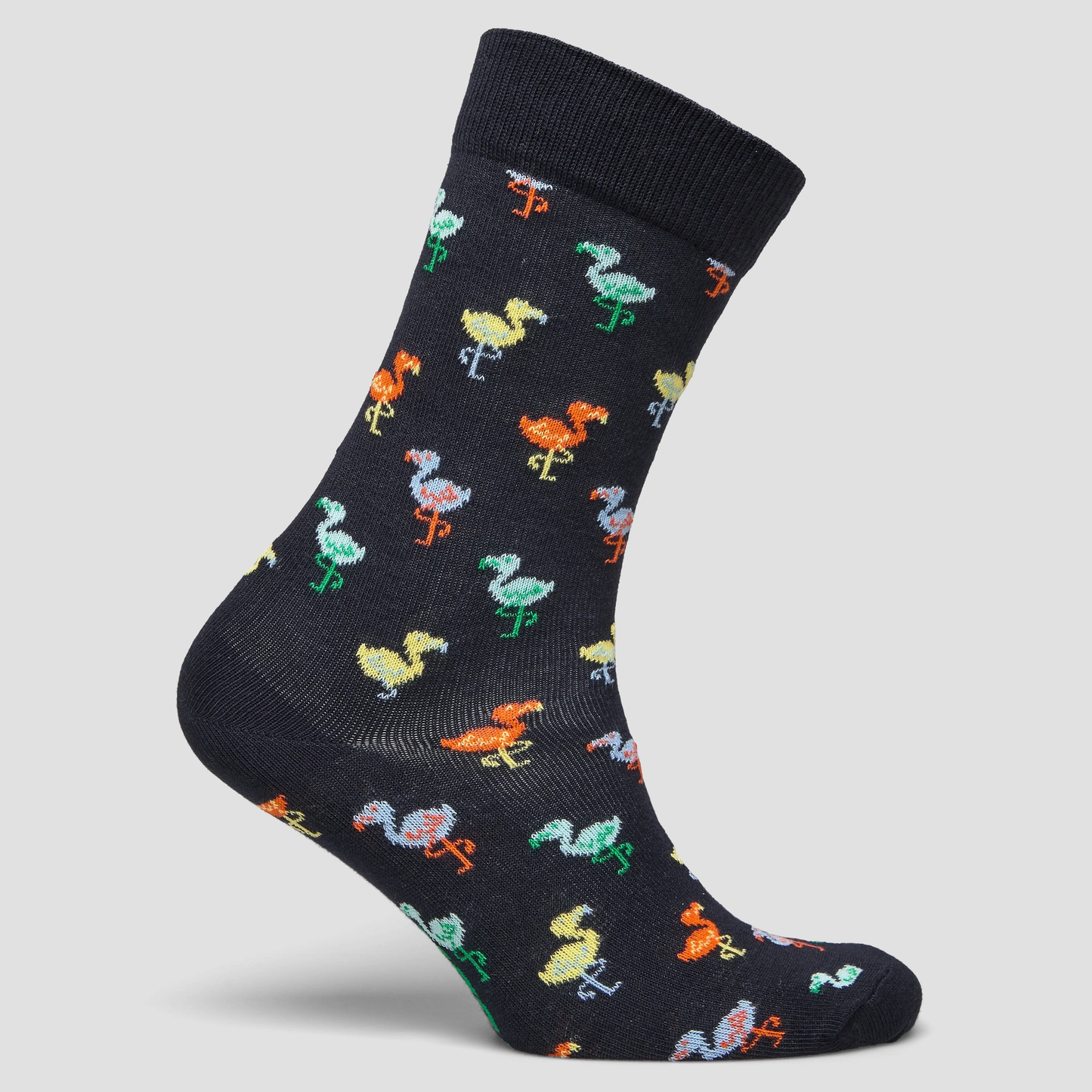 Calcetín de hombre con estampado de flamingo