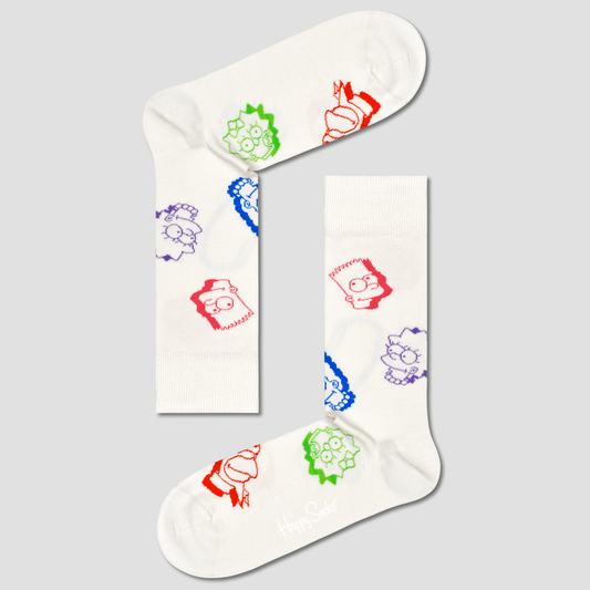 Calcetín de hombre con estampado