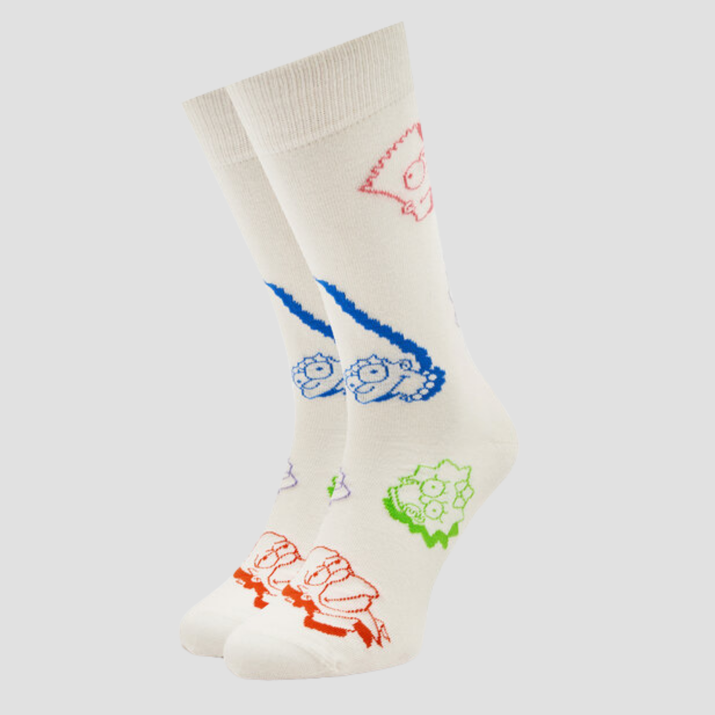 Calcetín de hombre con estampado