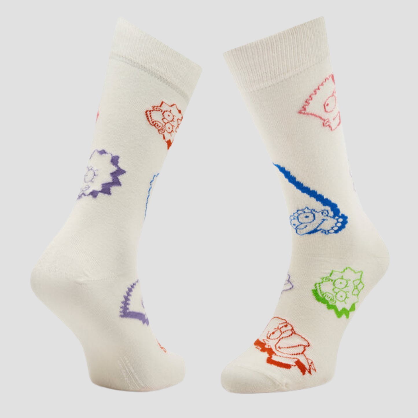 Calcetín de hombre con estampado