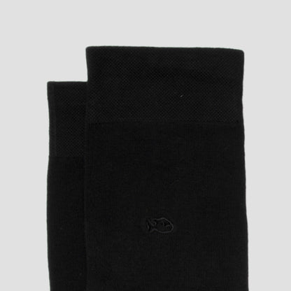 Calcetín liso de hombre