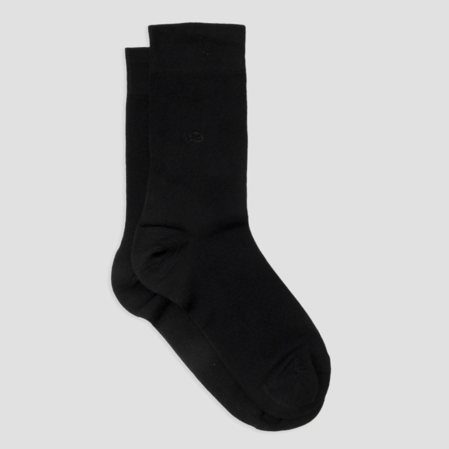 Calcetín liso de hombre