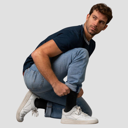 Calcetín liso de hombre