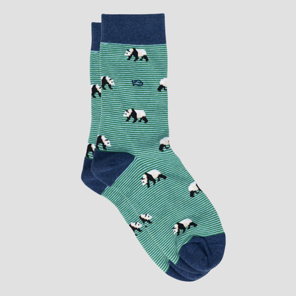 Calcetín de hombre con estampado de animales
