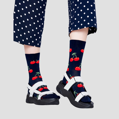 Calcetín de hombre con estampado