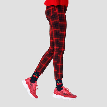 Calcetín de hombre con estampado