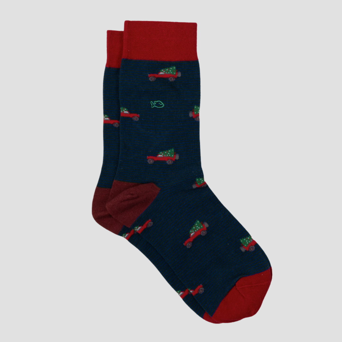 Calcetín de hombre con estampado