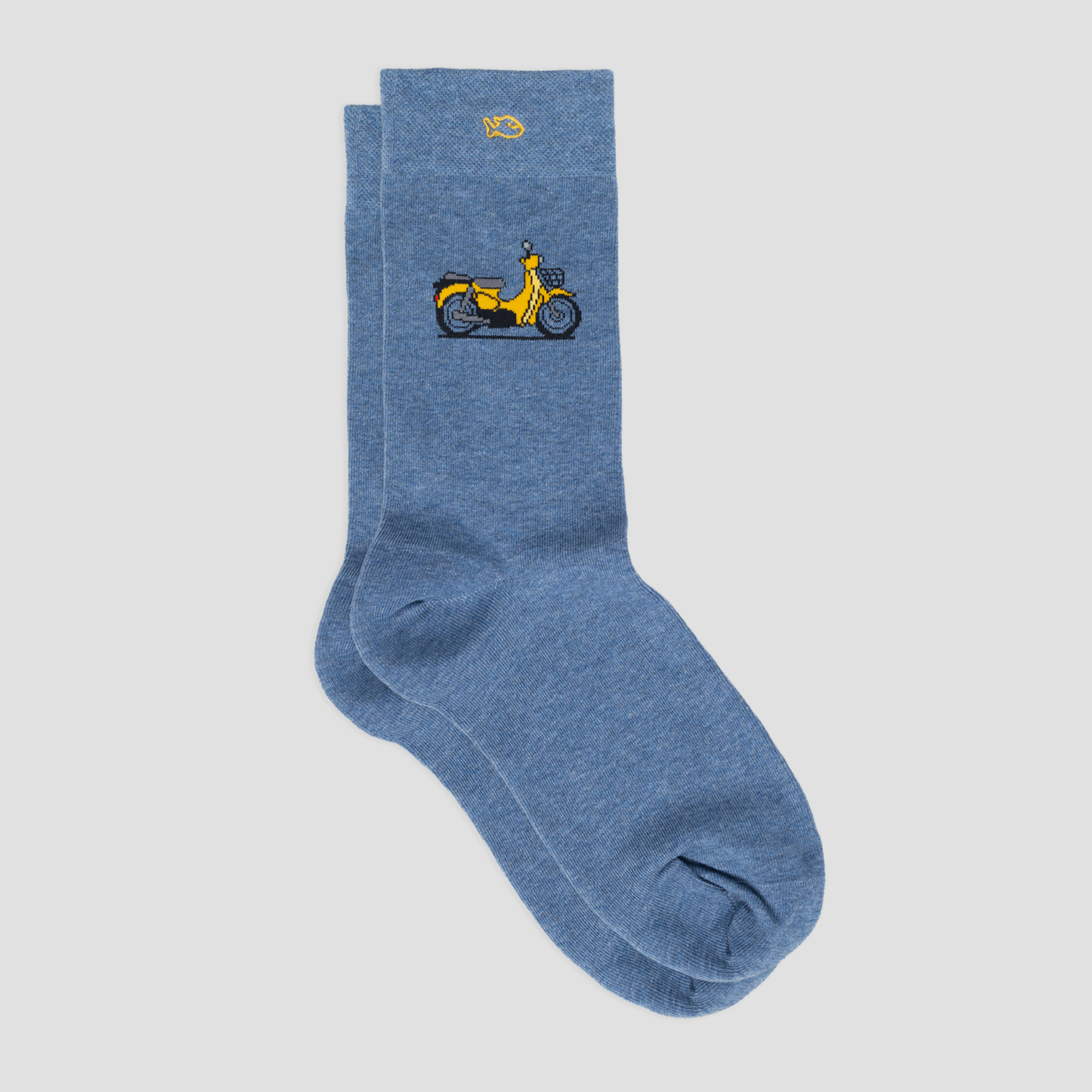 Calcetín de hombre con estampado
