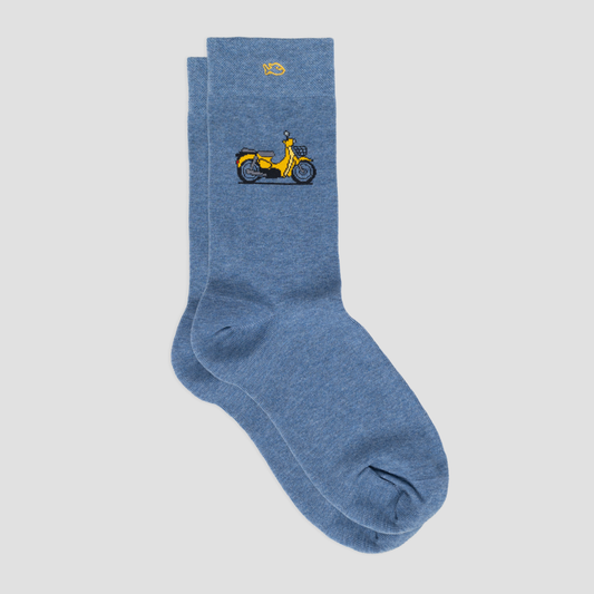 Calcetín de hombre con estampado