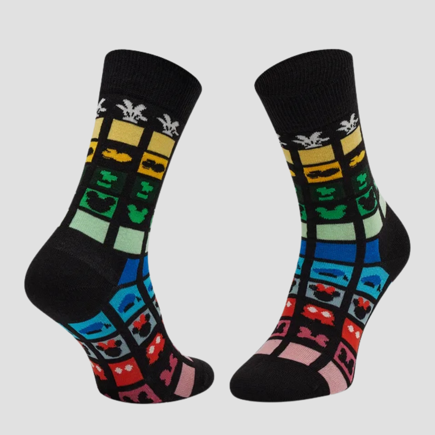 Calcetín de hombre con estampado