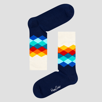 Calcetín de hombre con estampado