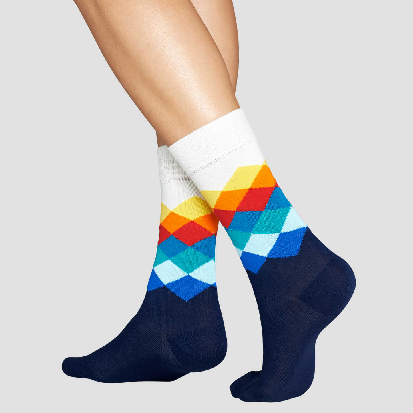 Calcetín de hombre con estampado