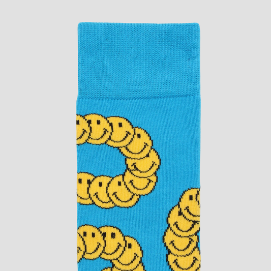 Calcetín de hombre con estampado