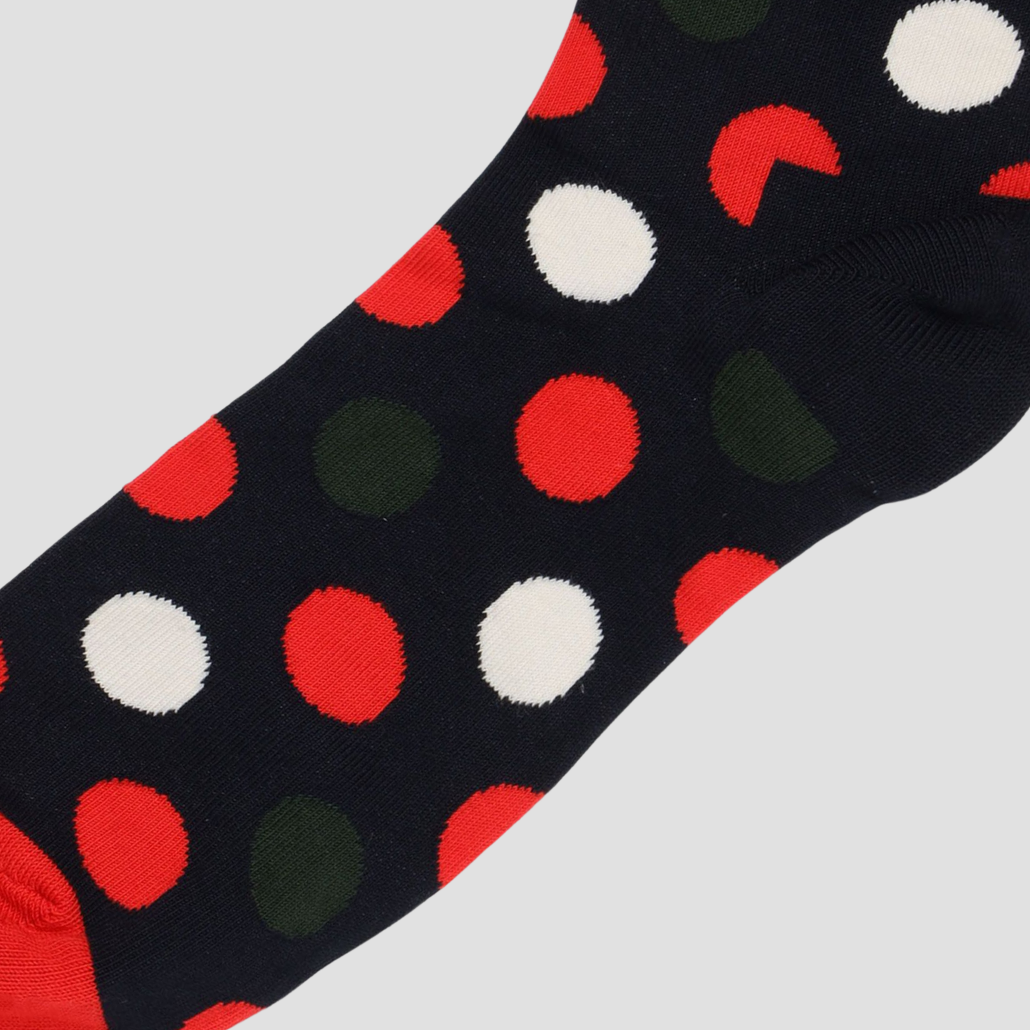 Calcetín de hombre con estampado de puntos